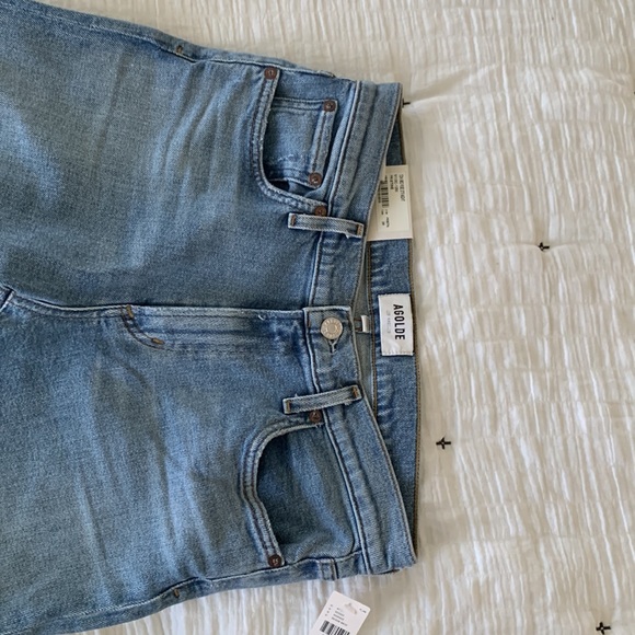 NWT AGOLDE Toni Mid Rise Straight Jean - Picture 3 of 7
